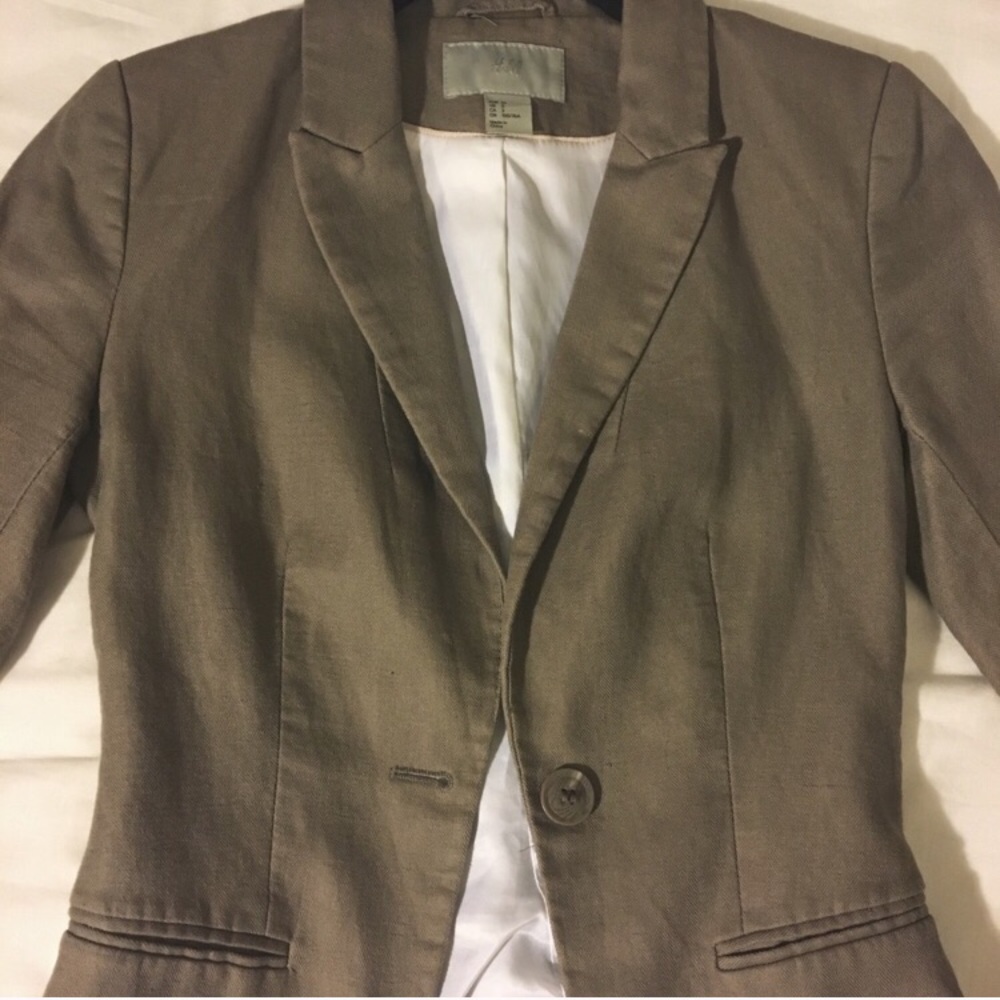 Linen blazer
